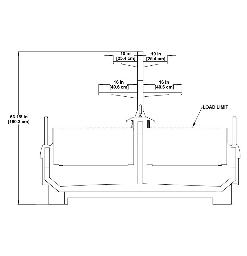OWIZV Single Deck Wide Island Frozen Foods Display Case – Hillphoenix